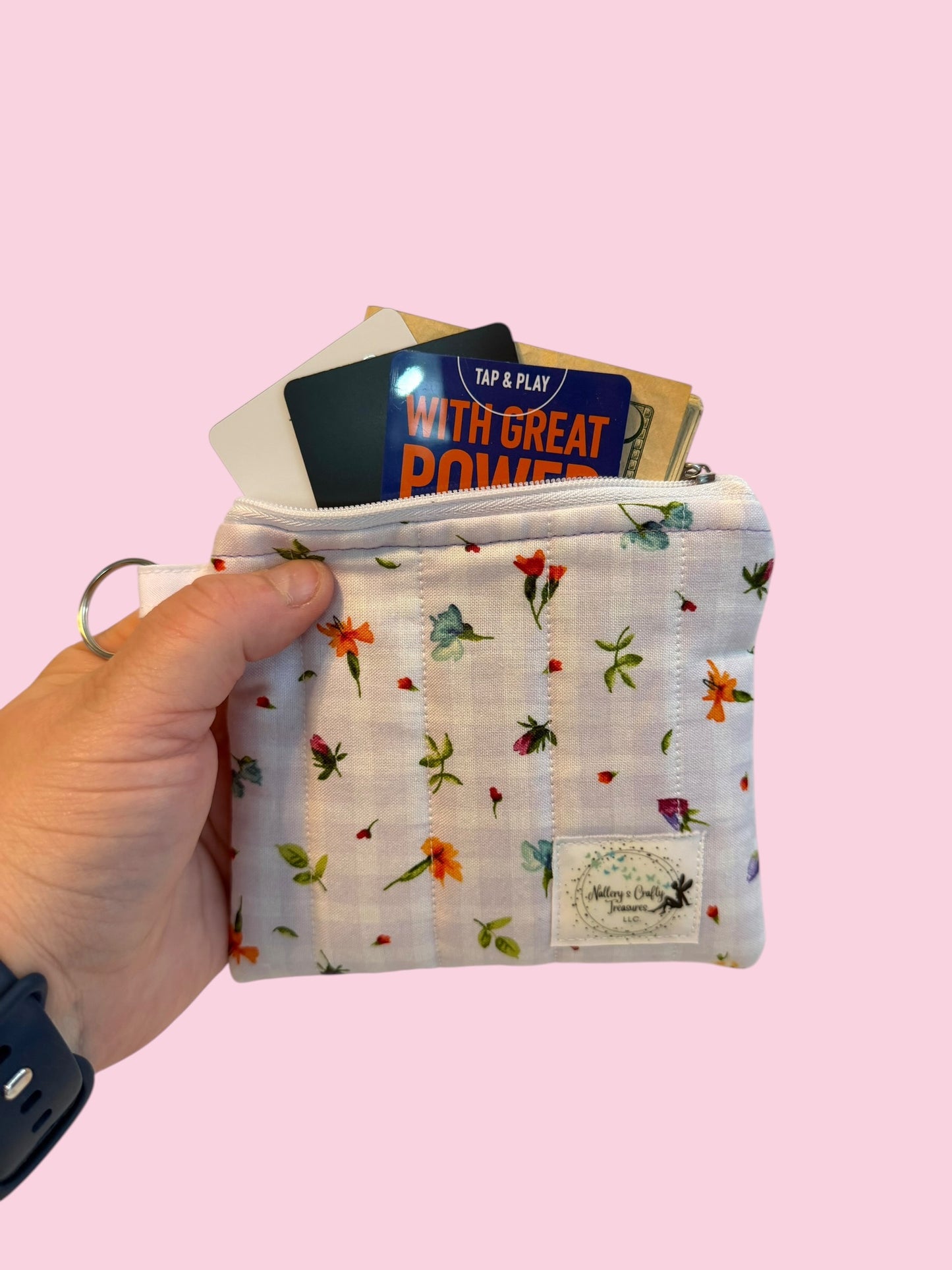The “Lavender” Keychain Wallet