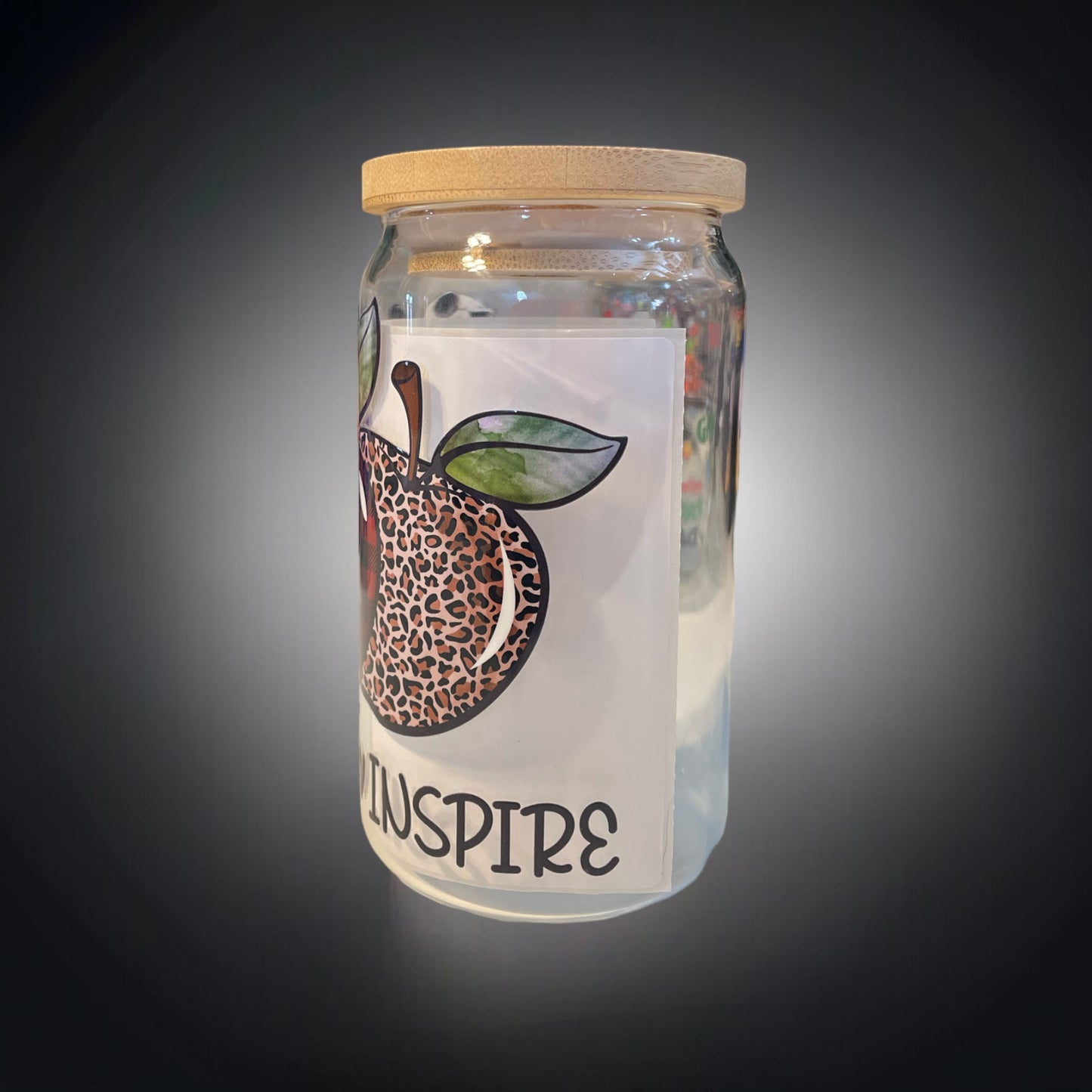 Teachers 12oz. Glass Cup