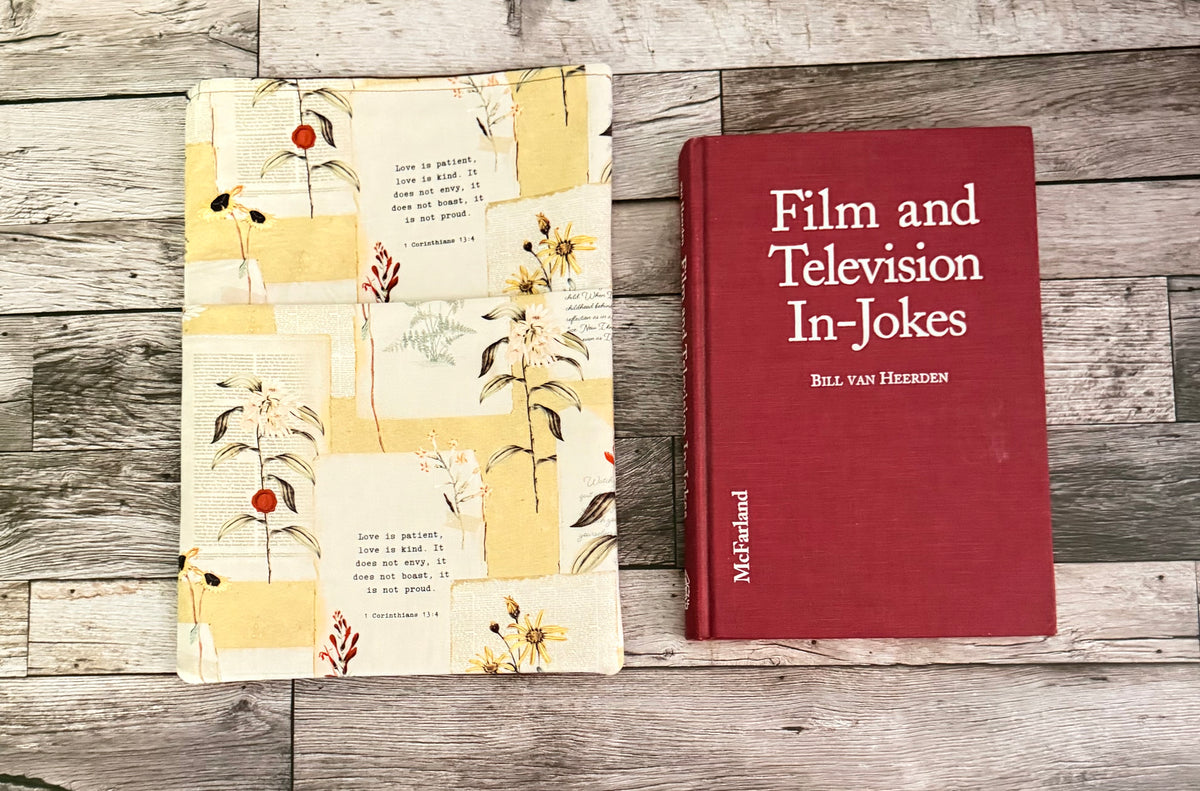 Love is Patient Floral Book Sleeve