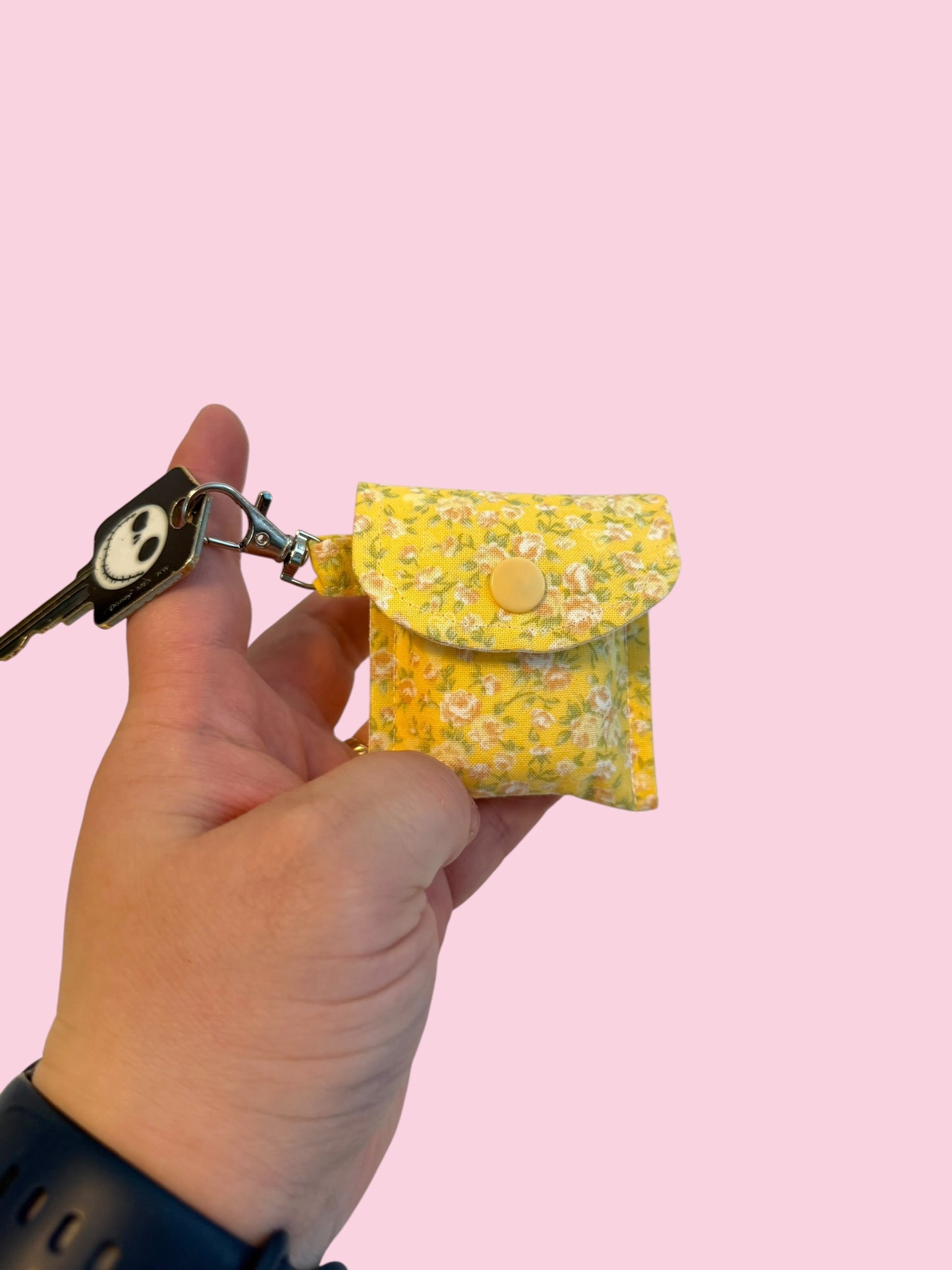 The Yellow Floral AirPod Case