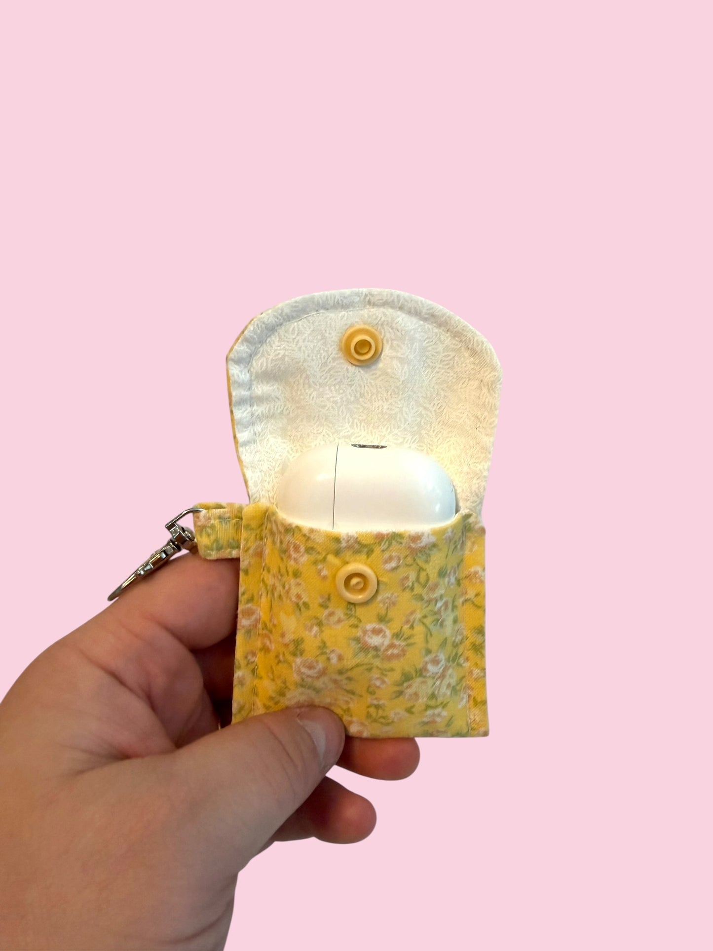 The Yellow Floral AirPod Case