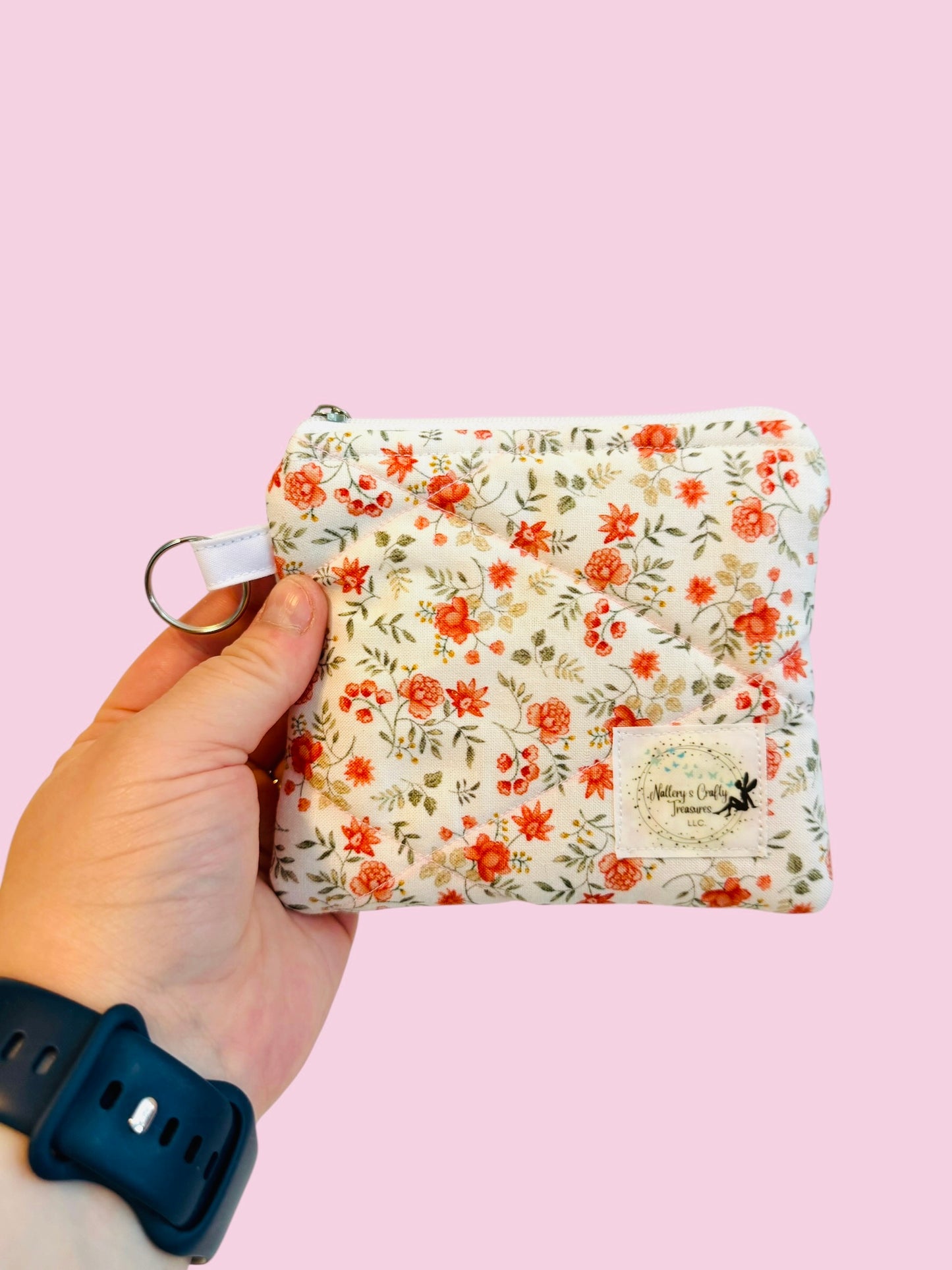 The “Rosy” Keychain Wallet
