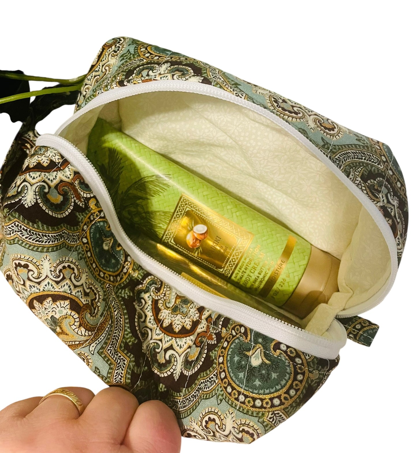 The “Sage” Make-Up, Carry All Bag