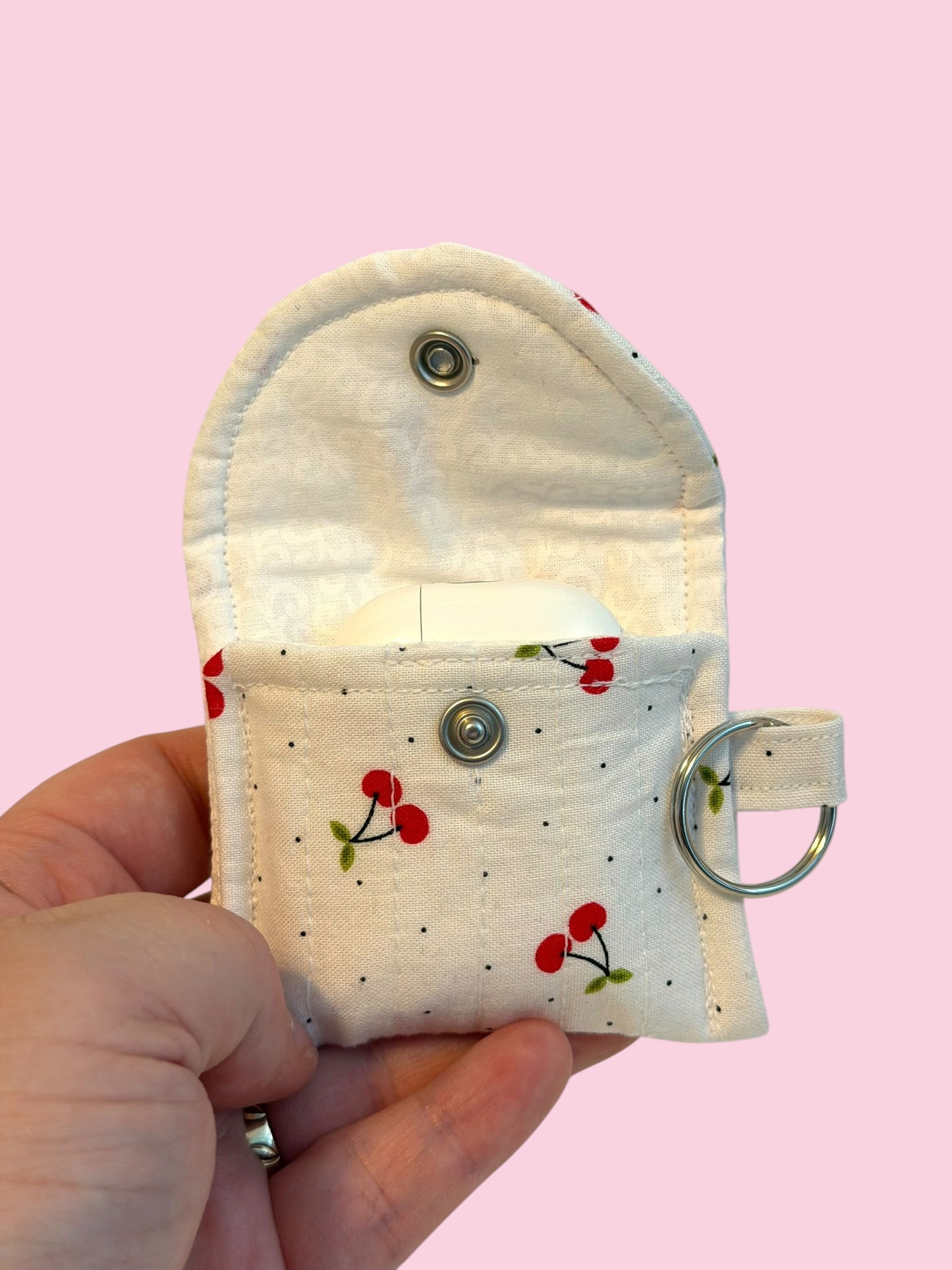 The White Cherry AirPod Case