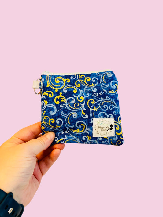 The “Blue” Keychain Wallet