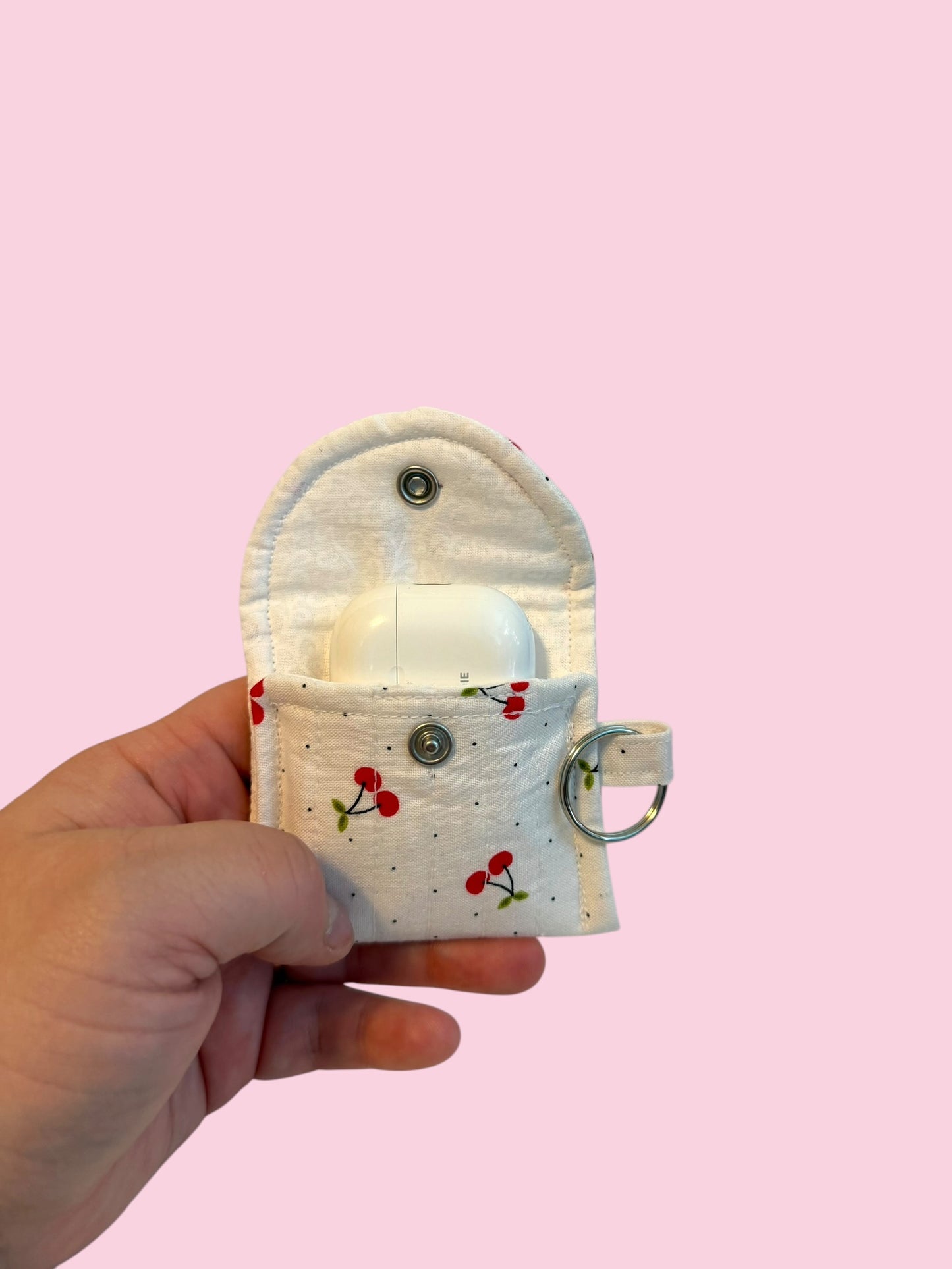 The White Cherry AirPod Case