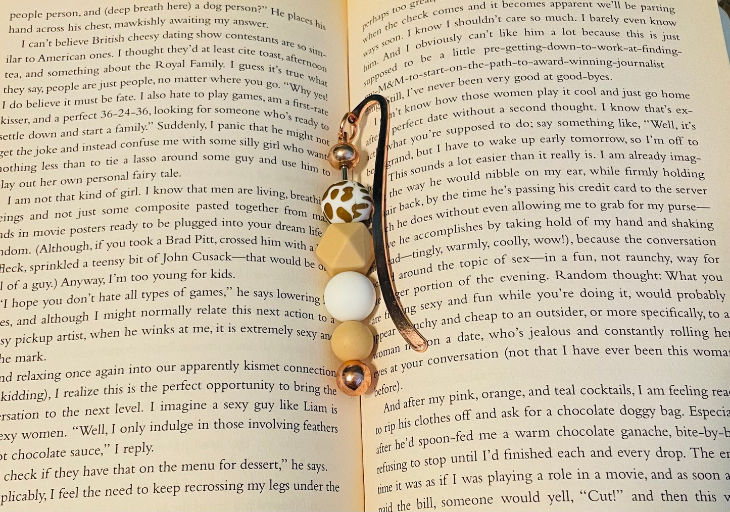 Metal Beaded Bookmarks